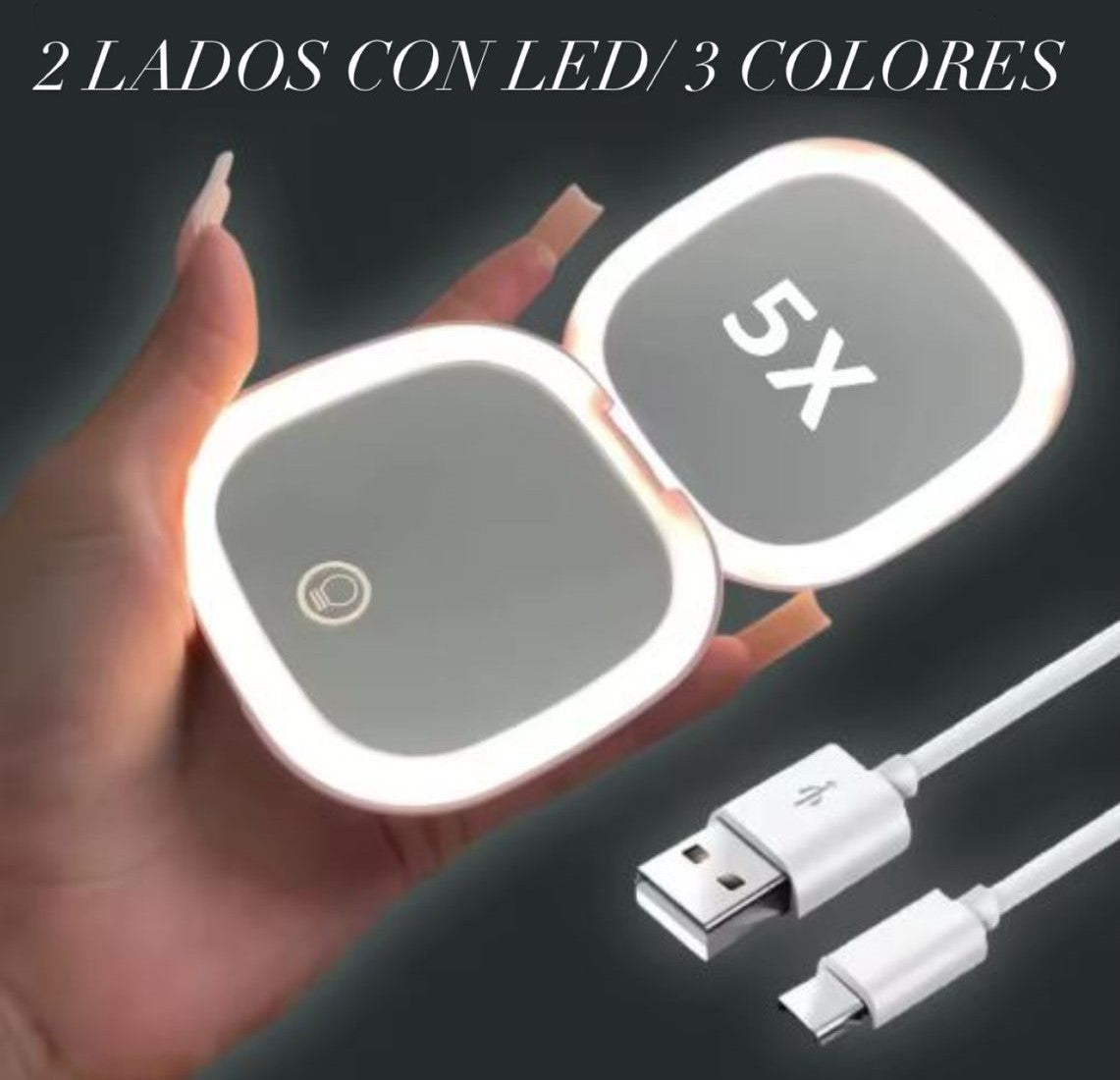 Espejo Led Portatil